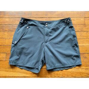 AQUANAUTIA London "The Ultimate Adventure Shorts": Charcoal Gray Womens sz M